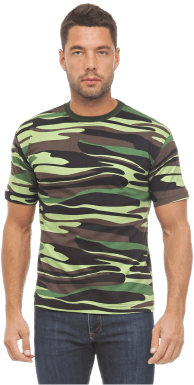 Футболка КМФ ЛЕС, зеленая